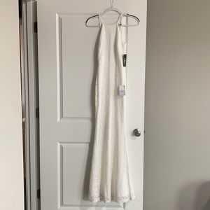 Long white dress